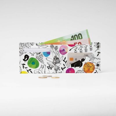 Cartera / monedero de cartón FLORA & FAUNA Tyvek®