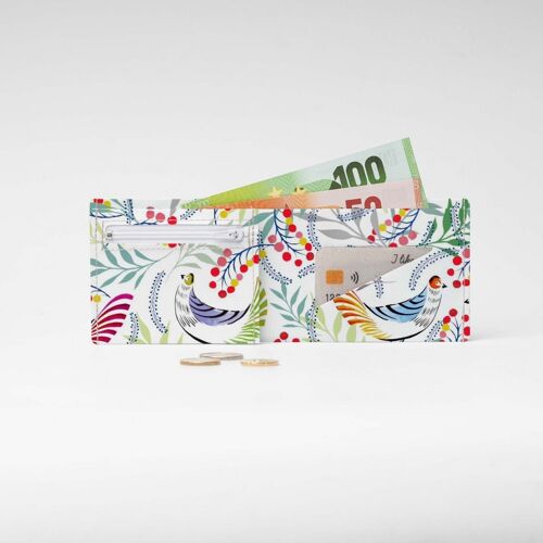 FLORALITY BIRD Tyvek® Pappwallet / Portemonnaie