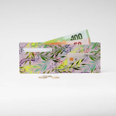 Portefeuille / porte-monnaie en carton FLORALITY Tyvek®