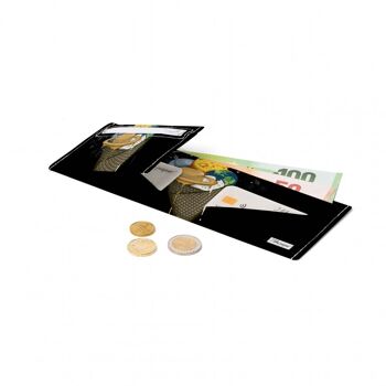 portefeuille / porte-monnaie en carton GALACTIC ICECREAM Tyvek® 2
