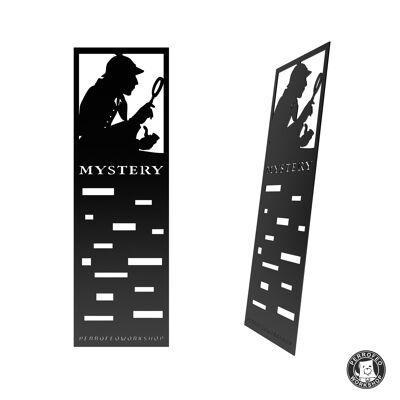 laser cut bookmark - Sherlock decoder bookmark