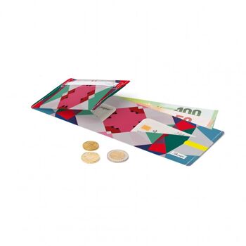 Portefeuille / porte-monnaie en carton GEOMETRICAL4 Tyvek® 2