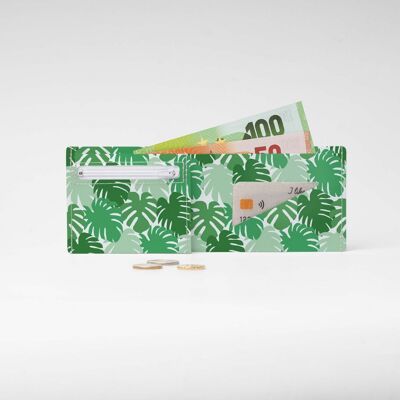 Portefeuille / porte-monnaie en carton GREEN JUNGLE Tyvek®