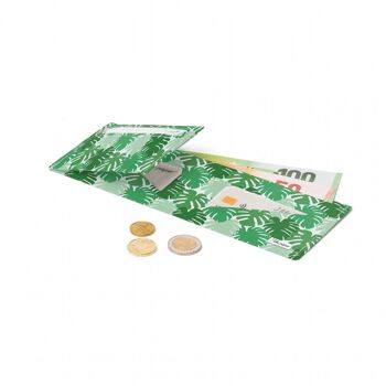 Portefeuille / porte-monnaie en carton GREEN JUNGLE Tyvek® 2