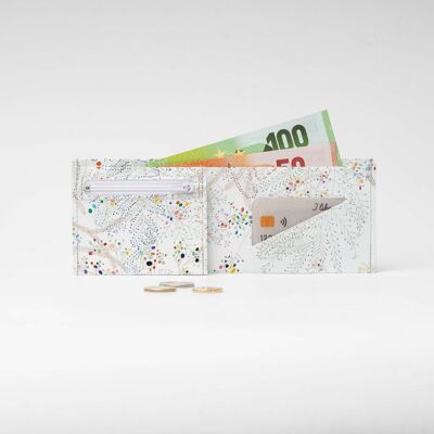 Portefeuille / porte-monnaie en carton HAPPY FERN Tyvek®