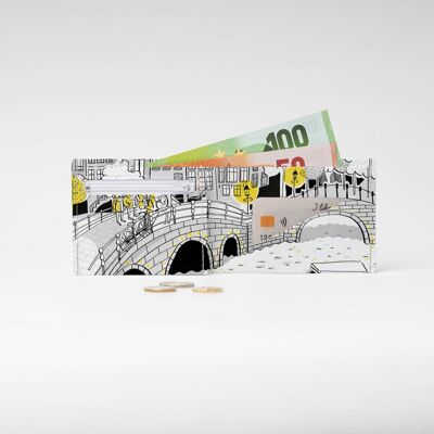 MIDNIGHT ON A BRIDGE Tyvek® Pappwallet / Portemonnaie