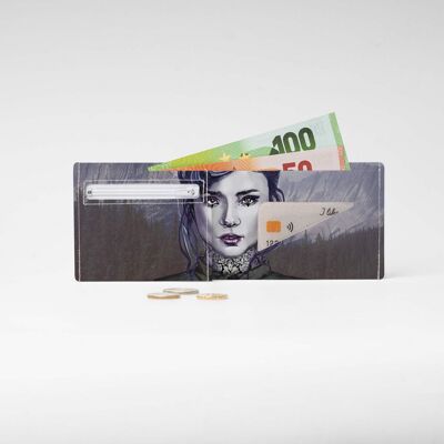 Portefeuille / porte-monnaie en carton MIRIAM Tyvek®