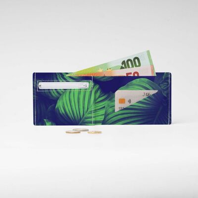 PALMS GREEN Tyvek® cardboard wallet / purse