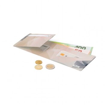 portefeuille / porte-monnaie en carton PASTEL Tyvek® 2