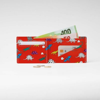 Portefeuille / porte-monnaie en carton POP DINO Tyvek®