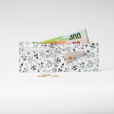 Portefeuille / porte-monnaie en carton ROBOTO Tyvek®