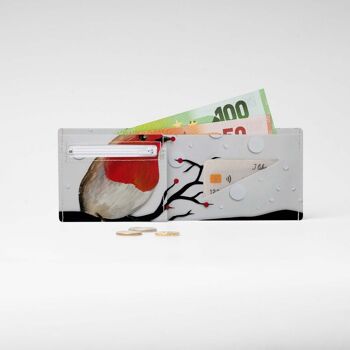 Portefeuille / porte-monnaie en carton ROTKEHLCHEN Tyvek® 1