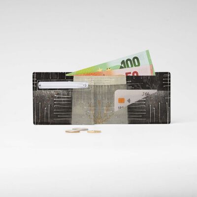 SHAPES OF GREY Portefeuille / porte-monnaie en carton Tyvek®