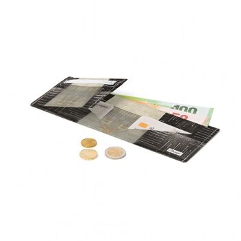 SHAPES OF GREY Portefeuille / porte-monnaie en carton Tyvek® 2