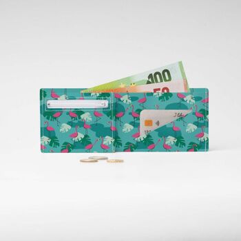 Portefeuille / porte-monnaie en carton TROPICAL HEAT Tyvek® 1