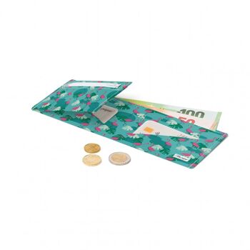 Portefeuille / porte-monnaie en carton TROPICAL HEAT Tyvek® 2
