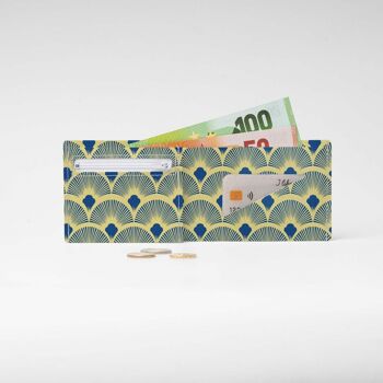 Portefeuille / porte-monnaie en carton VINTAGE Tyvek® 1
