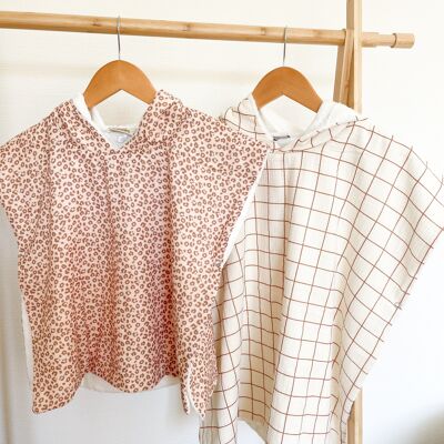 Poncho gaze de coton - Atelier wagram