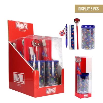 SET DE PAPELERÍA PORTALÁPICES AVENGERS - 2700001879