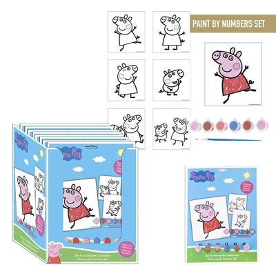 Set di cancelleria da colorare di Peppa Pig - 2700001890