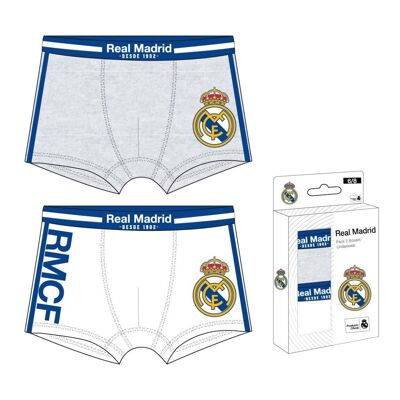 PACK BOXER 2 PIEZAS REAL MADRID - 2900003005