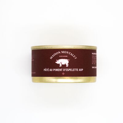 Paté de campo con pimiento de Espelette AOP