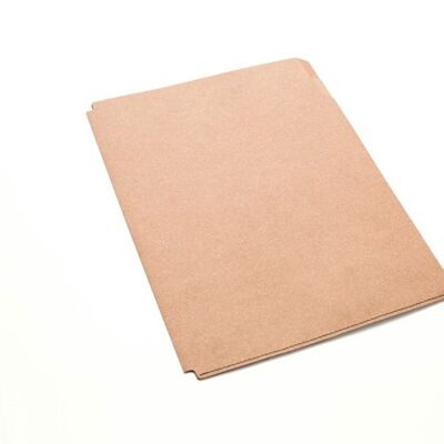 A4 Cream Recycled Leather Document Case