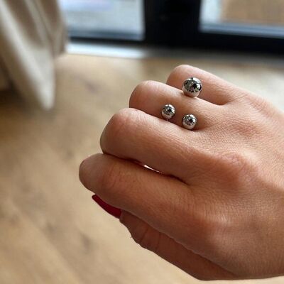 Anello in acciaio Doudoule