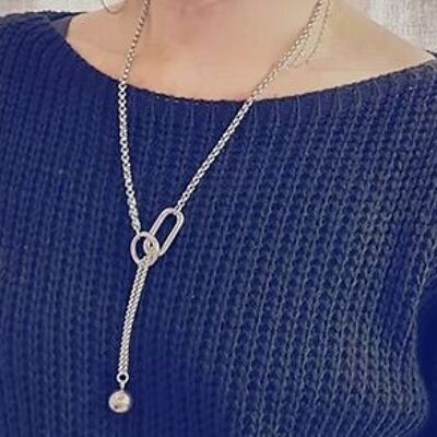 Collier Coconuts acier inoxydable