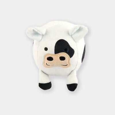 Jouet en peluche pour chien -Barnyard Buddies Cow - Pet PLAY