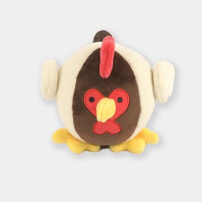 Jouet en peluche pour chien -Barnyard Buddies Rooster - Pet PLAY