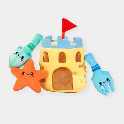 Jouet en peluche pour chien - Beach Daze — Sand Castle - HUG SMART