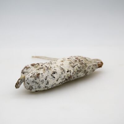 Saucisson sec nature - sans sel nitrité ajouté (Vice-Champion de France 2022 et Médaille d'Or aux Championnats du Monde 2023)