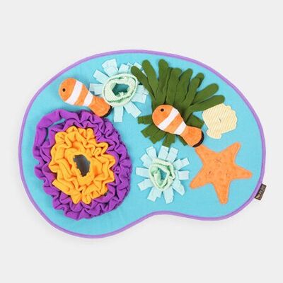 Pet Play Coral Snuffle Mat for Dogs