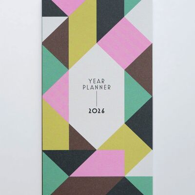 Jahresplaner/year planner Mosaic 2026