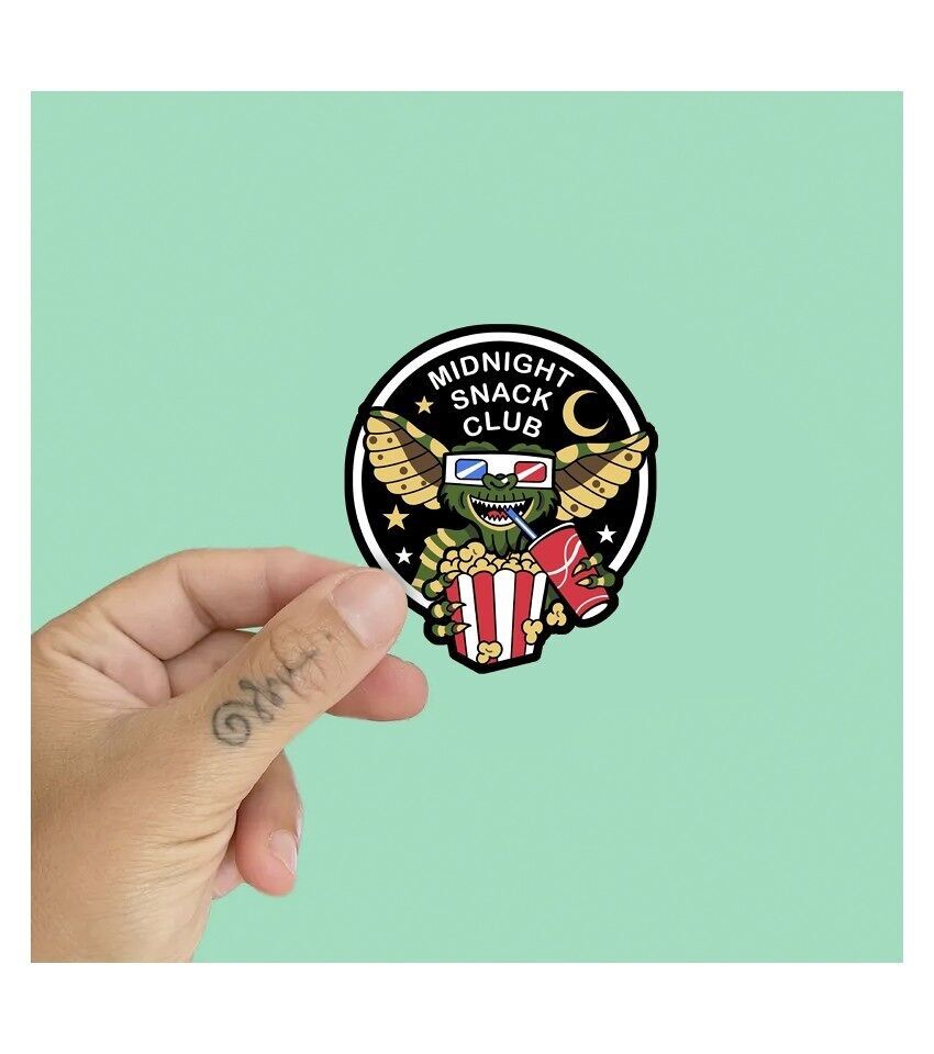 Adesivo in vinile Gremlin Midnight Snack in edizione limitata