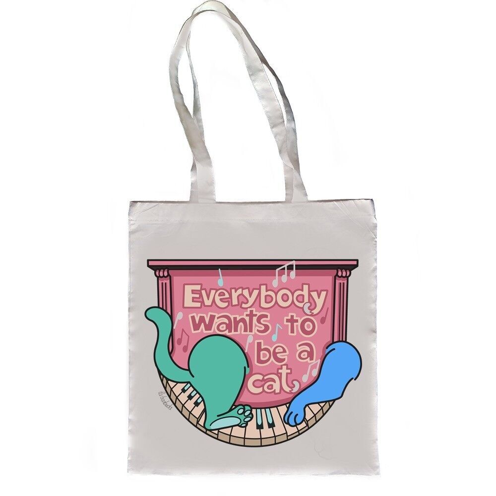 Borsa da pianoforte, tutti vogliono essere un gatto