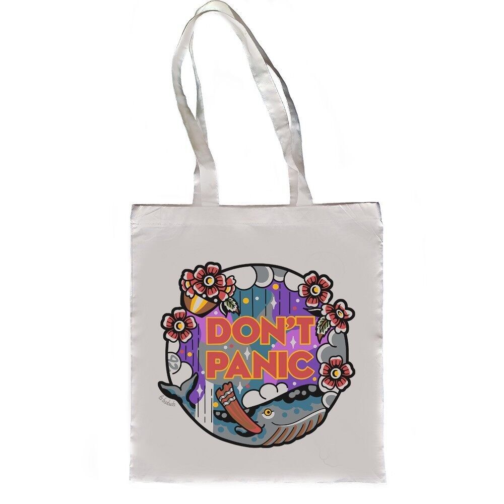 Borsa balena Don't Panic