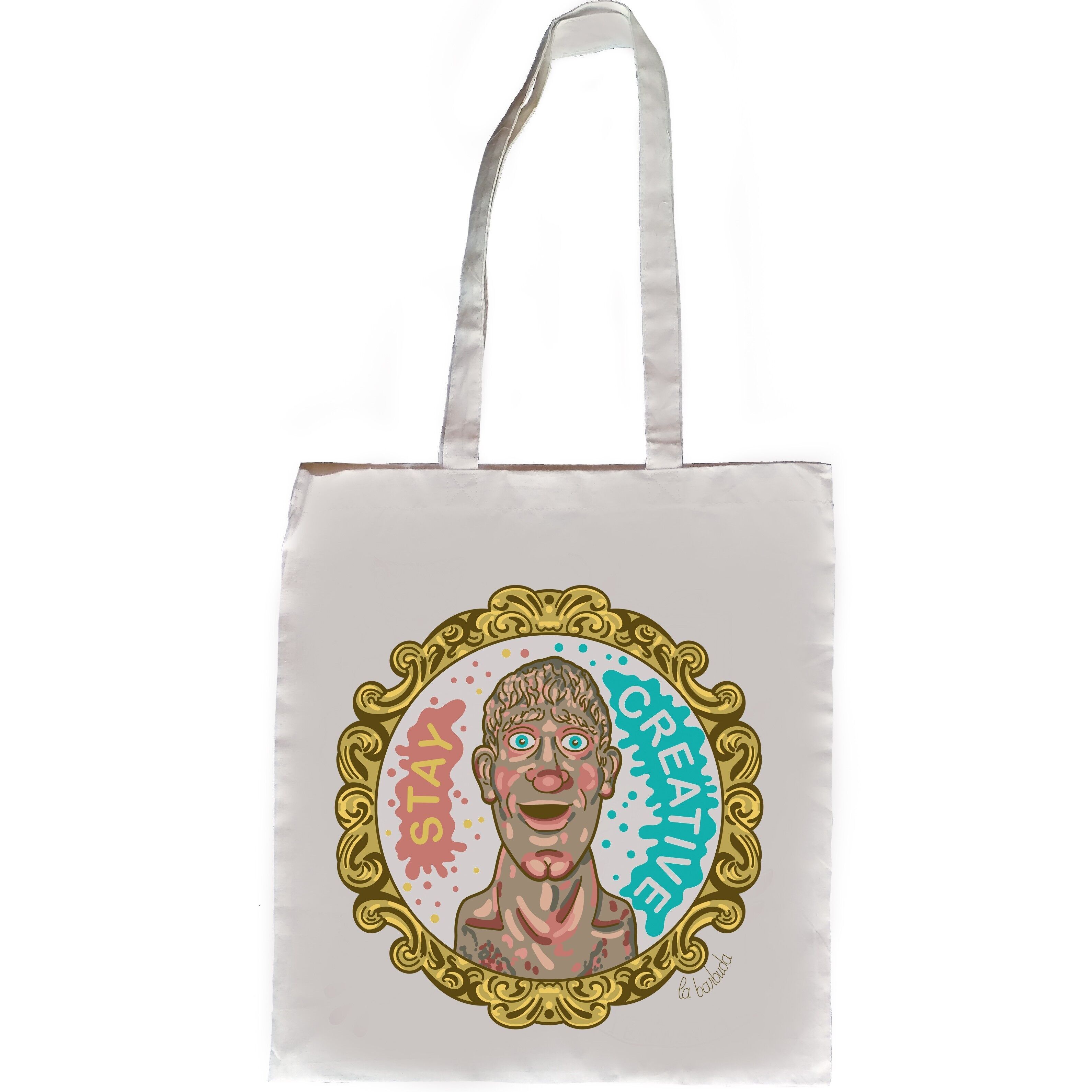 Borsa bobblehead Stay Creative