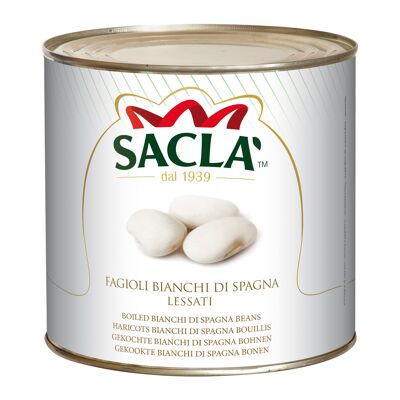 SACLA - Haricots blancs d'Espagne au naturel 2.5kg