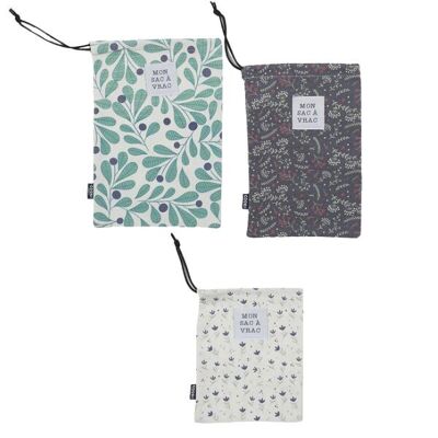 Cook Concept Cotton Bread Bags | Set of 3