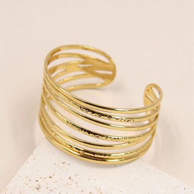 Bracelet Jonc en Acier Inoxydable - Chic et Sophistiqué