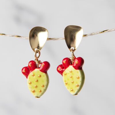 ORECCHINI FICUS - COLECCIÓN DE VERANO | PENDIENTES