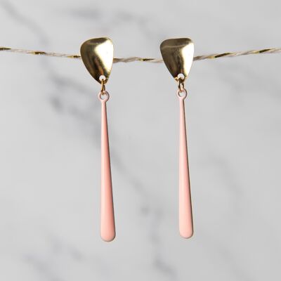 BOUCLES D'OREILLES LUNGOMARE - COLLECTION ÉTÉ | BOUCLES D'OREILLES MINIMALISTES