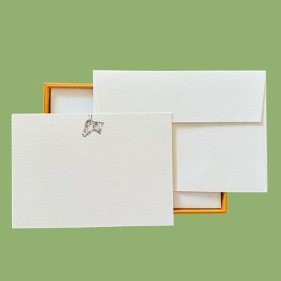 Donkey Notecard Set with Laid Envelopes