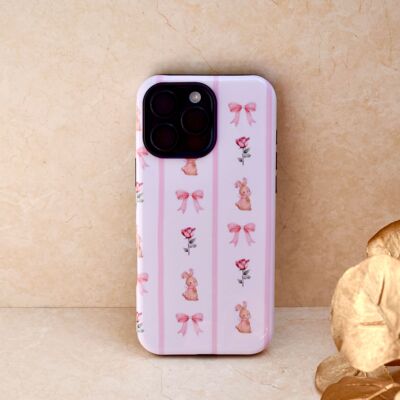 Hard phone case glossy Pink Coquette Collection iPhone 16 Pro Max