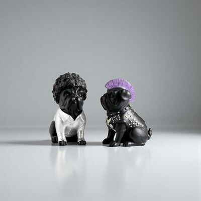Cute French Bulldog Resin Figurine
