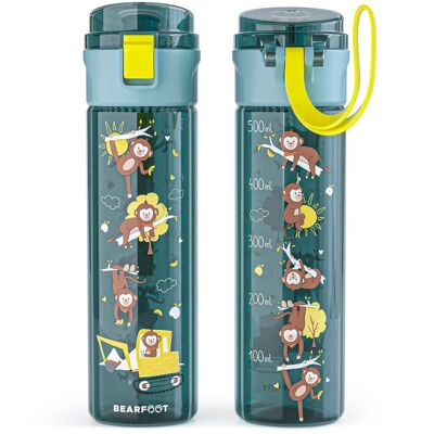 Gourde pour enfants, 500ml, claire - bleu pelle