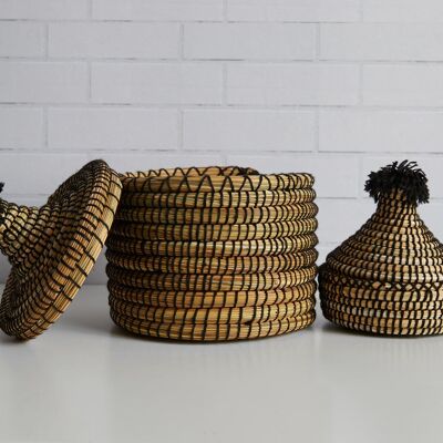 🧺 Moroccan Bread Baskets – Set of 2