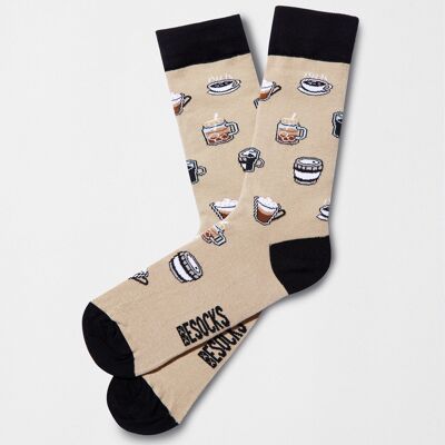 BeCoffee Beige - 100% Organic Cotton Socks